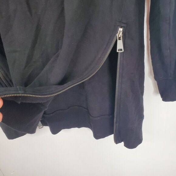 David Lerner Evereve Cowl Neck Sweatshirt Casual Streetwear Lounge Luxe WOmens S - Picture 6 of 10